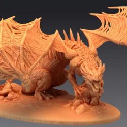 $14.90Zombie Dragon Wyrm / Draco Lich / Gargantuan Undead Drake