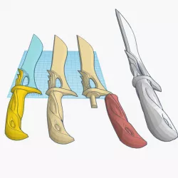 $14.99The Valorant Sovereign Knife - Two colors print enabled - PREMIUM PACK - save 20%