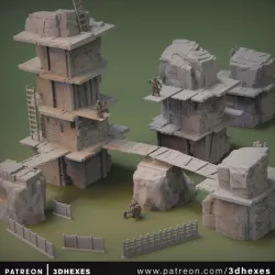 $15.00The Stone Pillars - Scenery Set