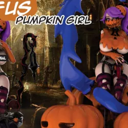 $17.00Waifus-Anime Pumpkin Girl !!! 3D stl File Figure