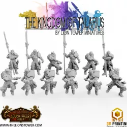 $18.00Talarian Army - Kingsguard Glaiveguard - 12 man unit (incl presupported)