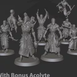 $18.00Wracked Warriors With Acolyte Leader - Cursed Elves