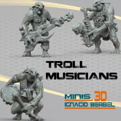 $2.00TROLL DE ROCA MUSICOS PARA WARHAMMER