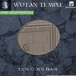 $2.00Wotan Temple 120x92mm base (pre-supported)