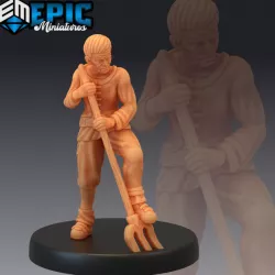 $2.90Villager Stable Boy / Human Character