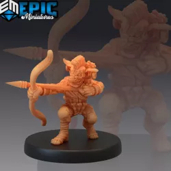 $2.90Wicked Goblin Tribe Archer Warrior / Green Skin Army Soldier / Classic Creature