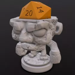 $2.99Stone Golem Dice Head