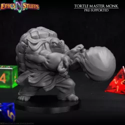 $2.99Tortle Master Monk Miniature - Pre-Supported
