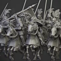 $20.00Sunland Knights on Horse - Highlands Miniatures
