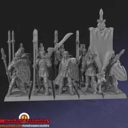 $20.00Wood Elf Spearmen/Swords/Archers Unit x26