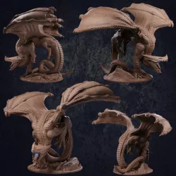 $22.00Volcanic Hardscale Lava Dragon - Presupported