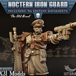 $25.00x31 - Noctern Iron Guard - Pre-Supported