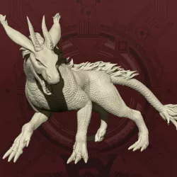 $3.00Umbral Drake - Prowl Pose (Alien Creature)