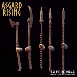 $3.00VIKINGS - LONG WEAPON SET