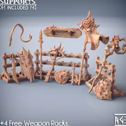 $3.00Weapons for Loot & Racks: Blackrazor Hobgoblin