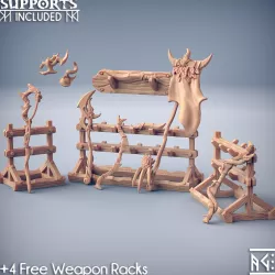 $3.00Weapons for Loot & Racks: Deepwood Alfar Set