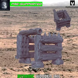 $3.00Wooden Jail (Dynamic / Pre-supported)