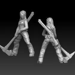 $3.00zombie hunter with axe