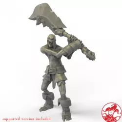 $3.00Zombie Vile Murderer 1 inch base, 32 mm height Medium miniature