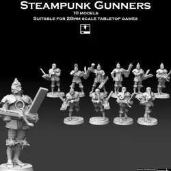 $3.50Steampunk Gunners