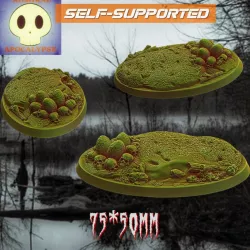 $3.50Swamp Skull Nest Base (75*50mm Round)