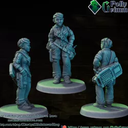 $3.50Tabletop miniature sci-fi cyberpunk fantasy. Elf decker hacker