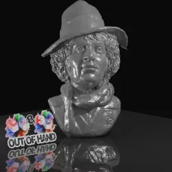 $3.50Tom Baker - The 4rd DrWho Head Bust