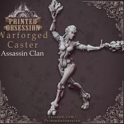 $3.50Warforged Caster - Assassin Clan - 32 mm scale