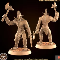 $3.90Tribe Troll Berserker with axes