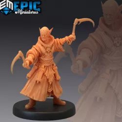 $3.90Vampire Blood Mage Scythe / Undead Sorcerer / Dark Elf Warrior