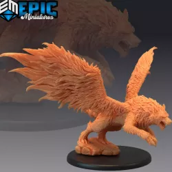 $3.90Winged Wolf Attacking / Dire Sky Wolves / Wild Flying Beast / Mountain Encounter