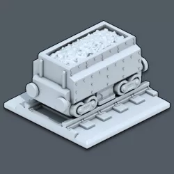 $3.99Tender - Trains & Rails World - STL files for 3D printing