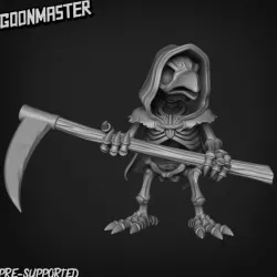 $3.99Undead Crow Skeleton Scyth