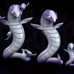 $3.99Vulture Wurm taking flight
