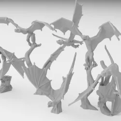 $3.99Winged Snake Miniatures (32mm)