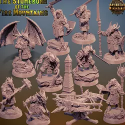 $30.00The Stoneborn of the Fire Mountains - COMPLETE PACK