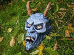 3D Printed Krampus Mask