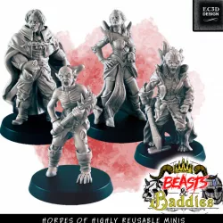 $4.00Support-Free Vampires and Thralls [Beasts and Baddies]