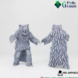 $4.00Tabletop fantasy miniature. Wild west set. Native American Skin-walker