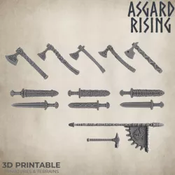 $4.00Weapons Set 1 - 16 Elements PRESUPPORTED