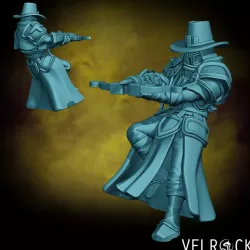 $4.00Witch Hunter Cleric with Crossbow and Rifle (Male) (PRESUPPORTED)