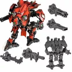 $4.85Titanic war walker (Mechanical Knight with varied weapon options and 2 carapace options)