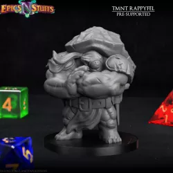 $4.99Teenage Mutant Ninja Tortle - Rappyfel Miniature - Pre-Supported