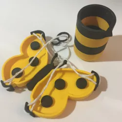 $5.00The FlutterBar - 3D Printed Butterfly Feeder