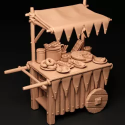 $5.00The Market Square: Candy Cart