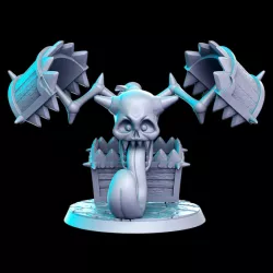 $5.00Undead Mymic - chest -32mm - DnD