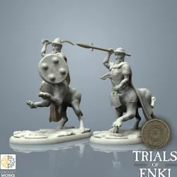 $5.00Urmahlullu Lion Centaurs - 2 figure set