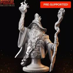 $5.00Wizard - Sólon (the wiser) bust - MASTERS OF DUNGEONS QUEST
