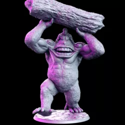 $5.00Wyrd Demon - Ape- 32mm - DnD