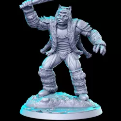 $5.00Wyrwaldo (Barabarian) - 32mm - DnD